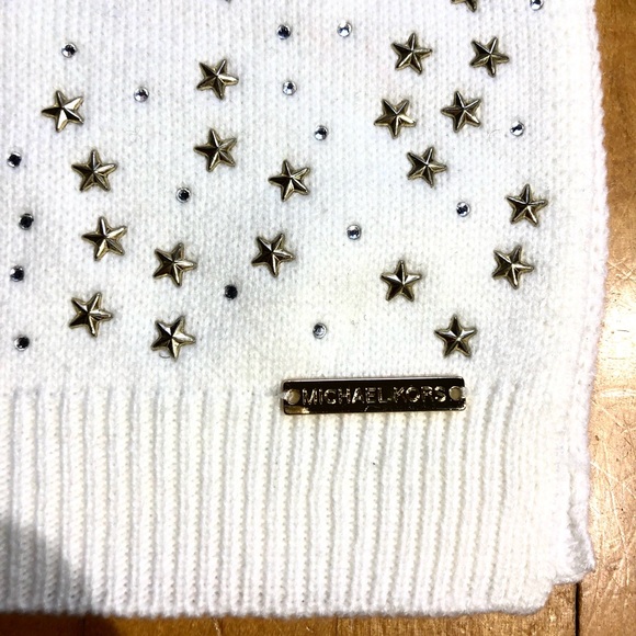 Michael Kors Scattered Star Scarf - Picture 8 of 9